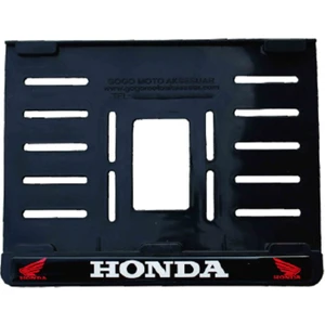 4 Plastik Kırılmaz Motosiklet Plakalık