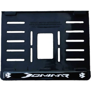 Bajaj Dominar 3 Plastik Kırılmaz Motosiklet Plakalık
