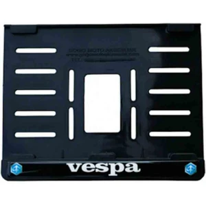 Vespa Plastik Kırılmaz Motosiklet Plakalık