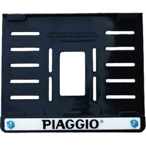 Pıaggıo Plastik Kırılmaz Motosiklet Plakalık
