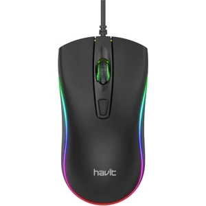 MS72 Siyah Kablolu Rgb Mouse