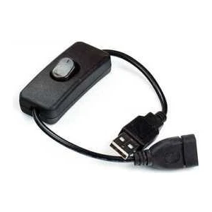 Anahtarlı USB Uzatma Kablo 50 cm