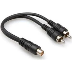 Rca Çoklayıcı Kablo (1 Dişi-2 Erkek)