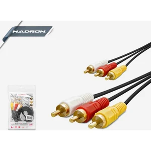 HN/HD-4592 3rca 1,5 mt Jaklı Kablo