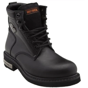 Harley Davidson Gibson Erkek(Unisex) Siyah Deri Bot 025M100109
