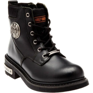 Harley Davidson Jim Erkek(Unisex) Siyah Deri Bot 025M100128