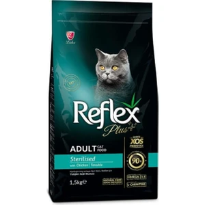 Plus Tavuklu Kısırlaştırılmış Kedi Maması 1.5 kg