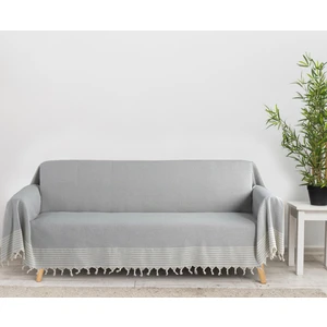 Kubal Home Gri Kolları Örten Kanepe Örtüsü
