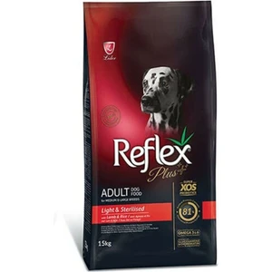 Plus Adult Orta ve Büyük Irk Sterilised&light Kuzulu Yetişkin Köpek Maması 15 kg
