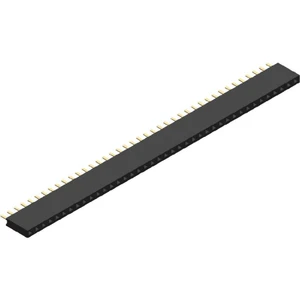 1X40 Dişi Header 40 Pin 2.54MM 180 Derece