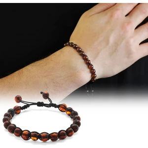 Gümüş Hediye Al Makrome Örgülü Küre Kesim Light Cognag Doğal Damla Kehribar Bileklik