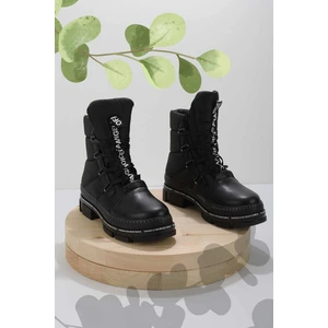 Siyah Kadın Bot & Bootie K02578000909