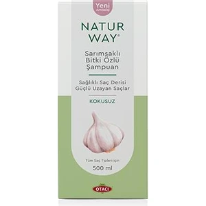 Naturway Sarımsaklı Şampuan Kokusuz 500 ml