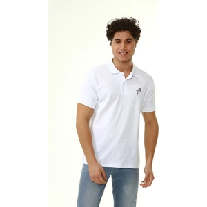 Turkish Lion Polo Yaka Arma Baskı T-Shirt
