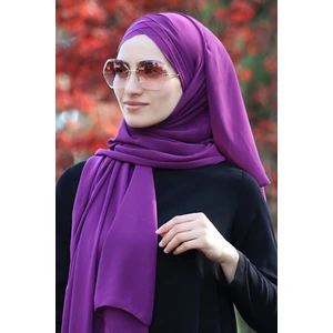Amisos Bone Şal Üç Bantlı Şal Şarabi (Hazır Model) - Yeni Model Tesettür Giyim