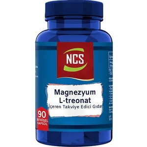 Magnezyum Magnesium L-Threonate Vejeteryan 90 Bitkisel Kapsül