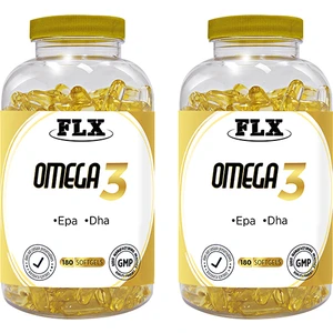 Flx Omega 3 Balık Yağı 2 X 180 Softgel