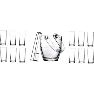 Rakı Bardak ve 14 Prç. Rakı Bardağı ve Buz Kovası Seti