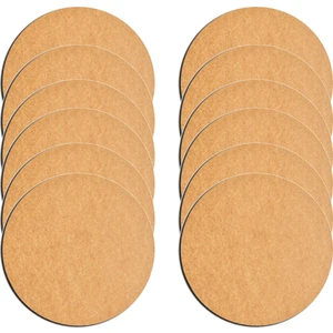 Nev Avm 30 cm Çap 3 mm (2.7 Mm) Ham Mdf Duralit Daire Plaka Supla Tabanı 12 Adet