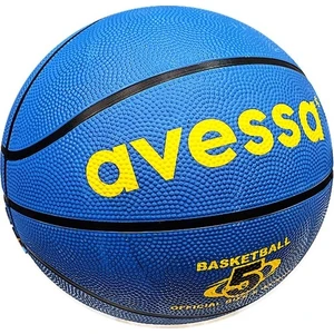 Kauçuk Malzeme 8 Panel Basketbol Topu Mavi