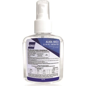 20 AD.100 Ml. Konix Alkol Bazlı  Sprey Dezenfektan
