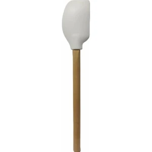 Ahşap Saplı Silikon Spatula 30 cm