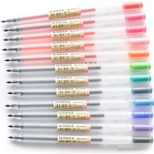 12 Adet 0.5mm Renkli Kalem Seti (Yurt Dışından)