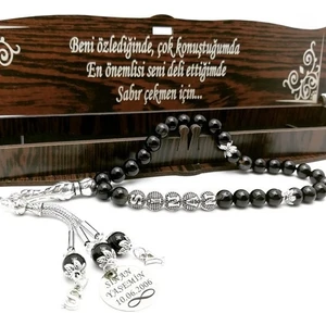 Kişiye Özel Isimli Akik Taşı Tesbih