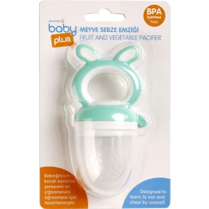 Baby Plus Silikon Meyve Sebze Emziği