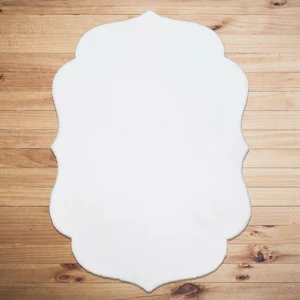 Lagom Life Marjinal Peluş Halı  Dekoratif Lazer Kesim Peluş Halı Oda Halısı