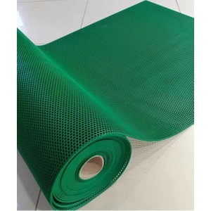 Yeşil Zmat Paspas Kaydırmaz Havuz Kenarı Paspası Yolluk Petek Pvc İç - Dış Mekan Islak Zemin Kaymaz 90 x 100 cm
