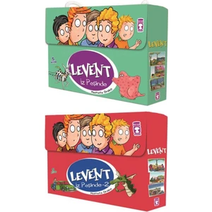 Timaş Levent Iz Peşinde Serisi 1. ve 2. Set (10 Kitap)