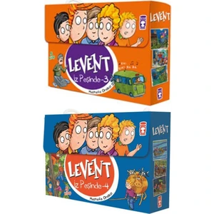 Timaş Levent Iz Peşinde Serisi 3. ve 4. Set (10 Kitap)