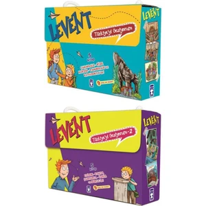 Timaş Levent Türkiye’yi Geziyorum 1-2  Set (10 Kitap)