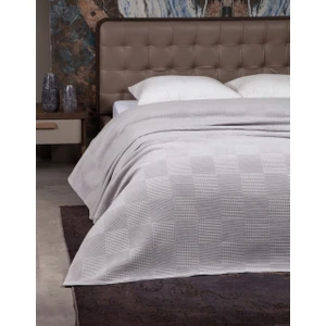 Sefaoğlu Tekstil King Size Pike - Gri %100 Pamuk