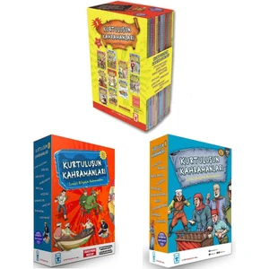 Timaş Kurtuluşun Kahramanları Dizisi 1-2-3 Set 30 Kitap