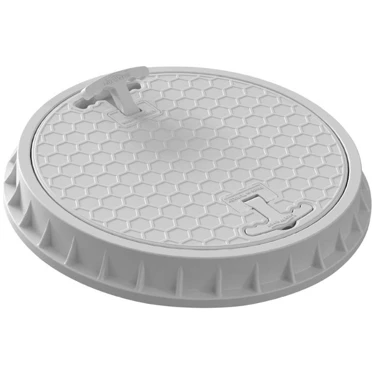Plastik Rögar Kapağı Yuvarlak Kapak