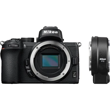 Nikon Z50 + Ftz Adaptör