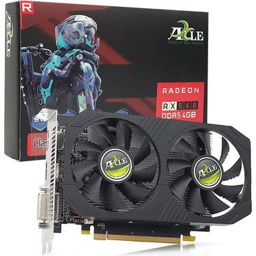 Axle AMD Radeon RX560 4GB 128Bit DDR5 (DX12) Dual Fan PCI-E Fiyatı