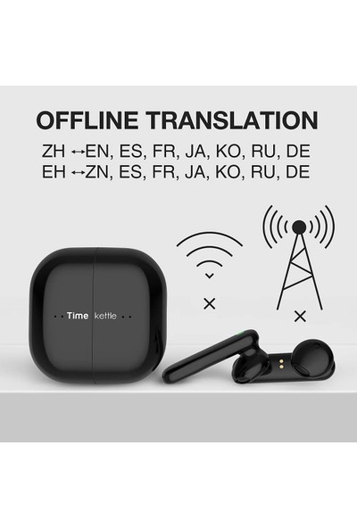 Timekettle Tercüman Kulaklıkları (Yurt Dışından)