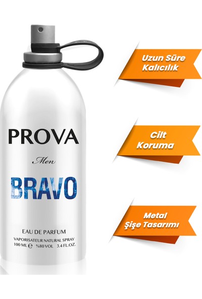 Prova Bravo EDP Erkek Parfüm 100 ml