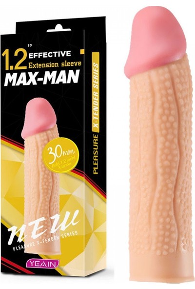 Yeain Max Man 30MM Dolgulu Penis Kılıfı YN0050