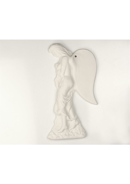 Melek Seramik Bisküvi Boyanabilir Obje