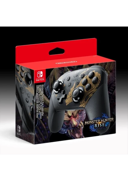 Switch Pro Controller Monster Hunter Rise Edition