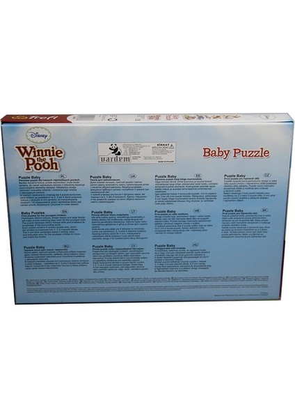 Puzzle Baby Tıger ve Arkadasları