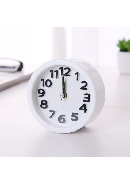 Yaratıcı Minimalist Çalar Saat - Yuvarlak Beyaz (Yurt Dışından) fiyatları