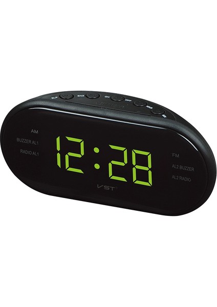 Oval Radyo LED Dijital Çalar Saat - Sarı (Yurt Dışından) modelleri