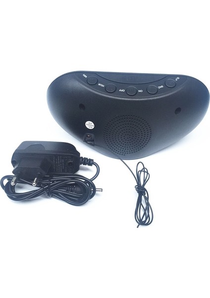 Oval Radyo LED Dijital Çalar Saat - Sarı (Yurt Dışından) fırsatları