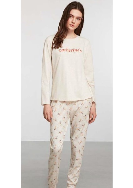 Catherınes 1930 Kadın Pijama Takımı