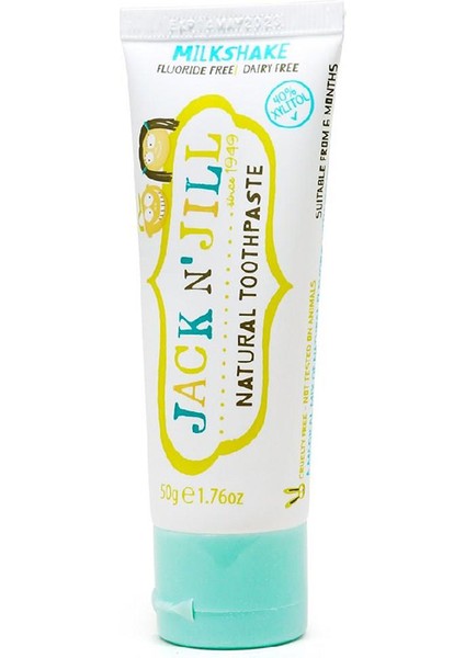 Kids Çocuklar Için Çocuk Diş Macunu Milkshake 50 G